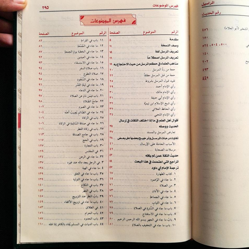 Jual Kitab Al Marasil Abi Daud Muassasah Alresalah Al Marosil Abu Dawud Hadis Mursal Impor Original di Toko Kitab Alresalah