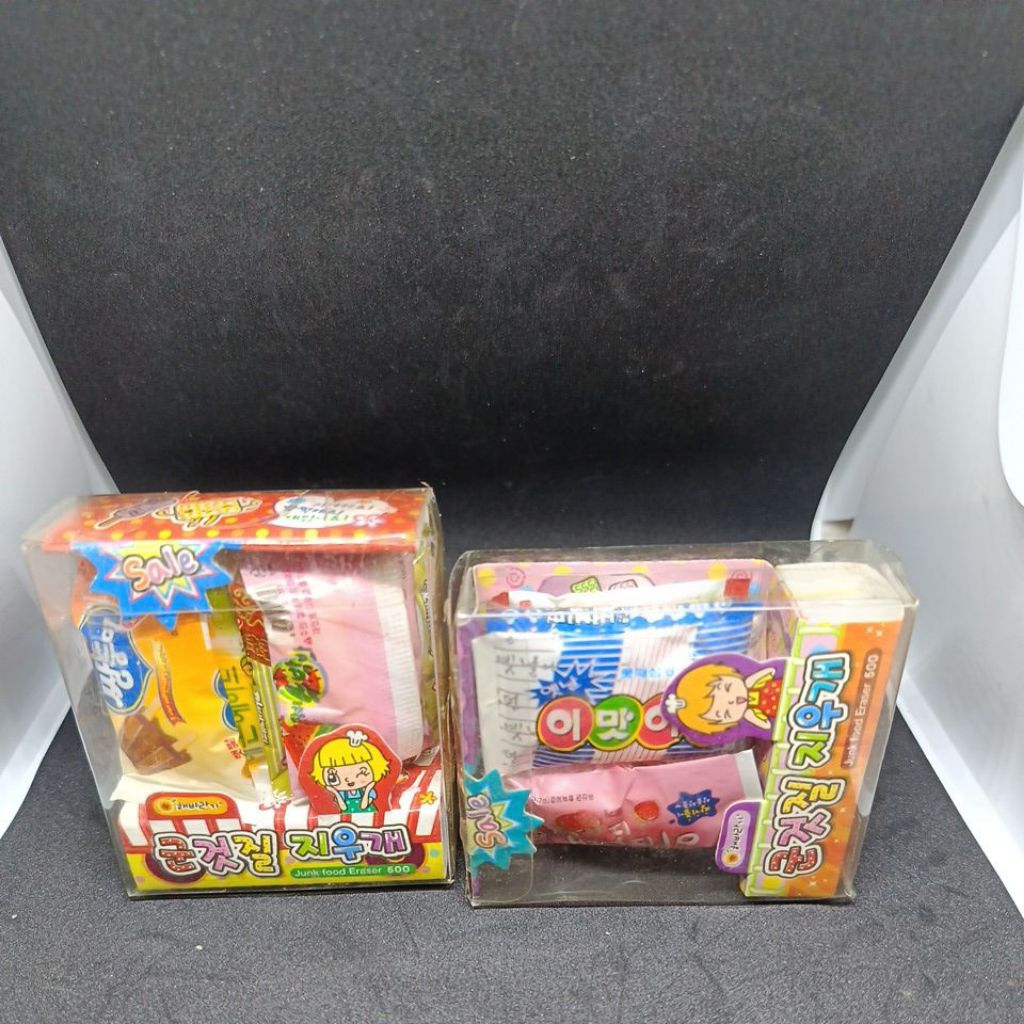 penghapus mini candy/permen (2 Box)