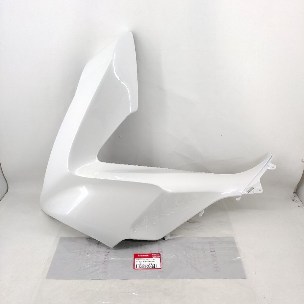 Cover Sayap Legshield Leksi Body Bodi Side Tebeng Luar Kiri Putih Honda PCX 150 - PCX150 ( 2017 - 20