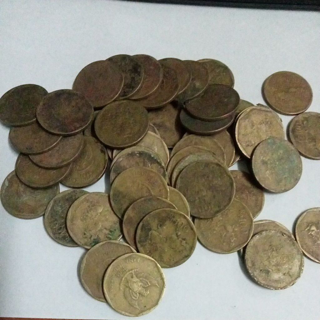 koleksi koin 100 karapan sapi