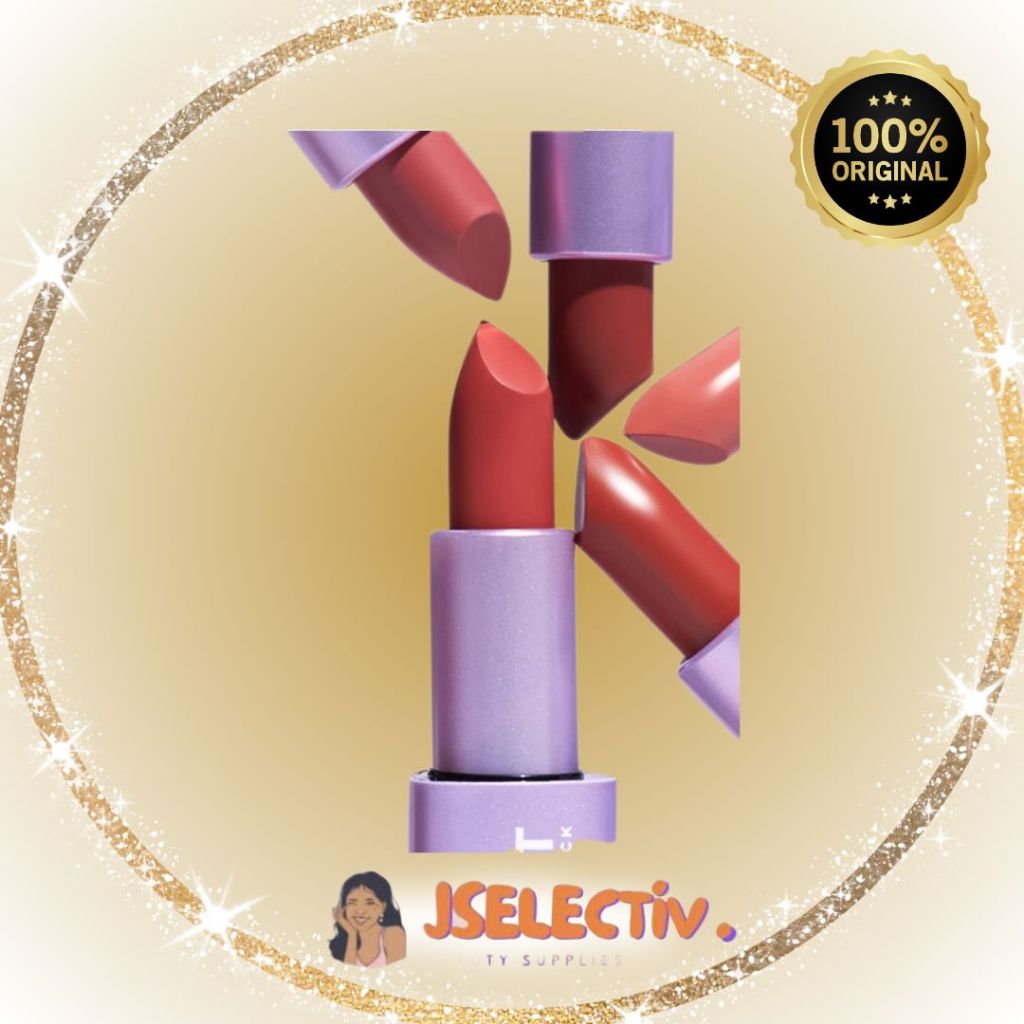 LUXCRIME LIPSTICK - MATTE FINISH // JSELECTIV X JHON KOSMETIK // LIPSTIK Lux Crime LUXCRIME - ORI️ B