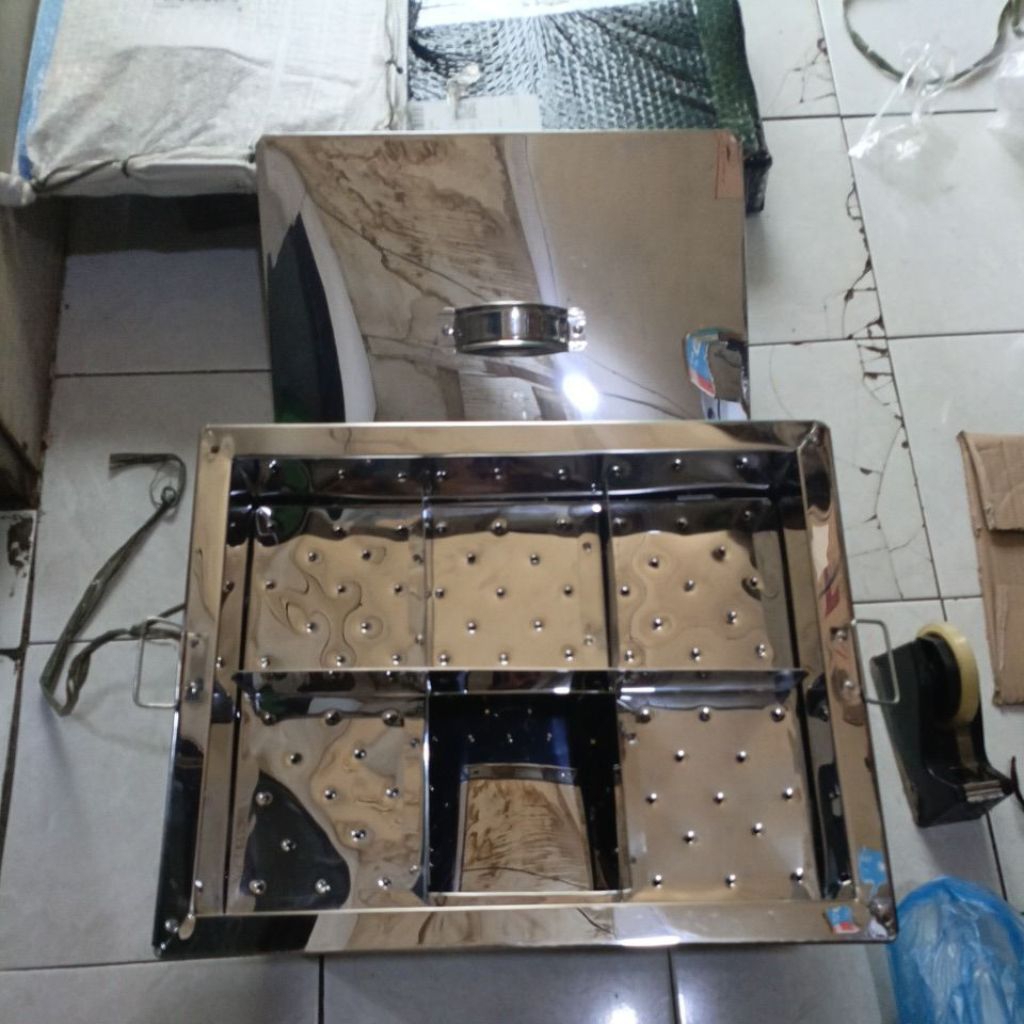 Dandang bakso malang Dandang cuanki Dandang kotak sekat 6 panci bakso malang stainless