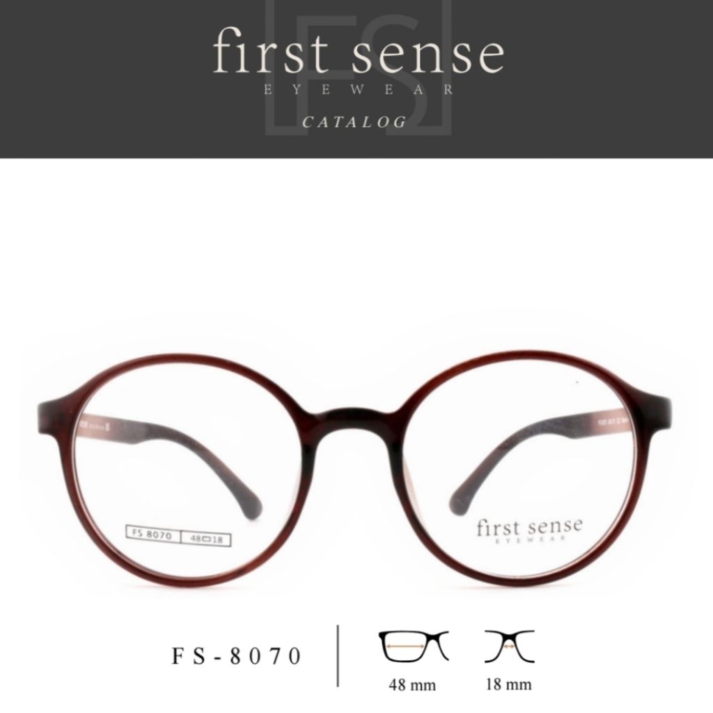 FRAME KACAMATA FIRST SENSE FS 8070 BOX EKSLUSIF