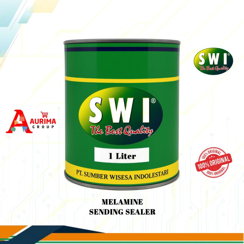 CAT SWI MELAMIN NC SANDING SEALER 1LITER - CAT PELINDUNG KAYU CAT FINISHING KAYU BERKUALITAS ORIGINA
