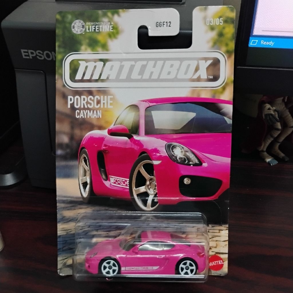 Matchbox Porsche Cayman Pink