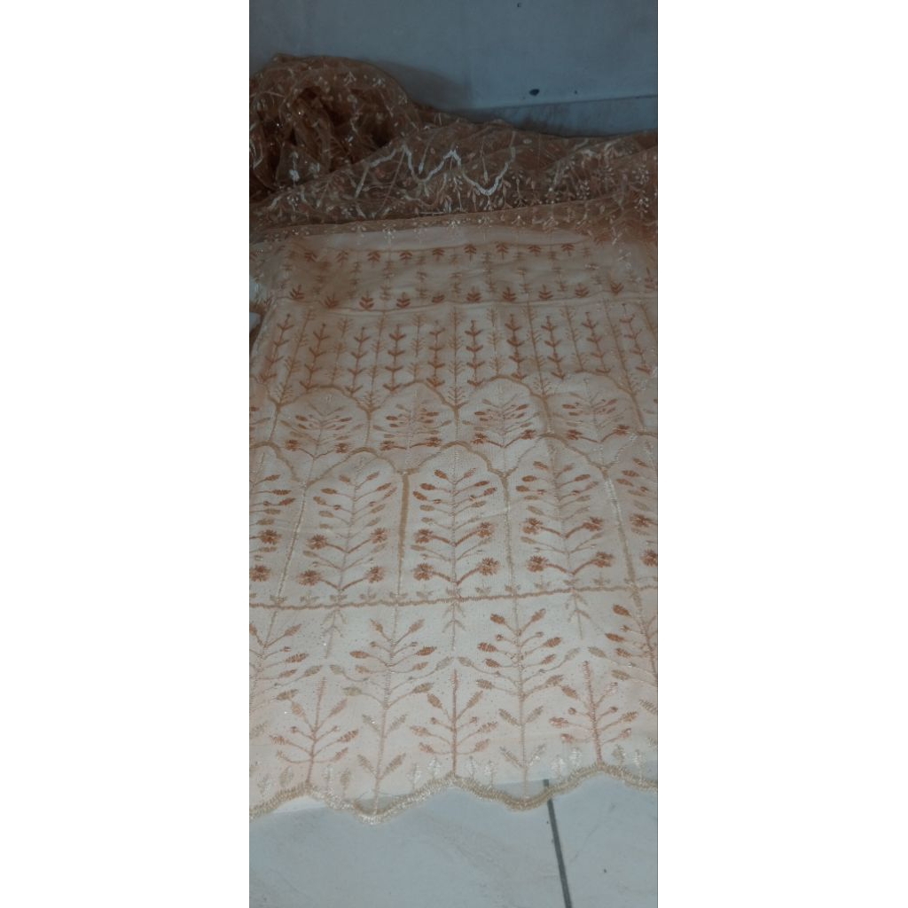 KAIN BUTTER YELLOW / TULLE BUTTER YELLOW / TILE BUTTER YELLOW / PAKET KEBAYA BUTTER YELLOW / PAKET T
