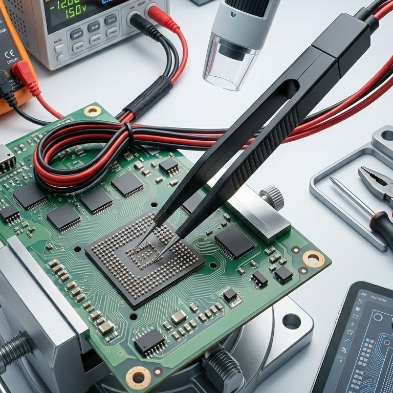 MULTITESTER / MULTIMETER SMD TWEEZER TEST PROBE TESTER