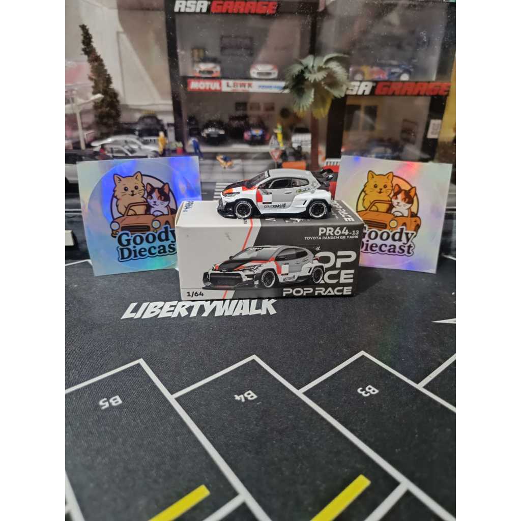 Poprace Pandem GR Yaris Finland Diecast unsealed
