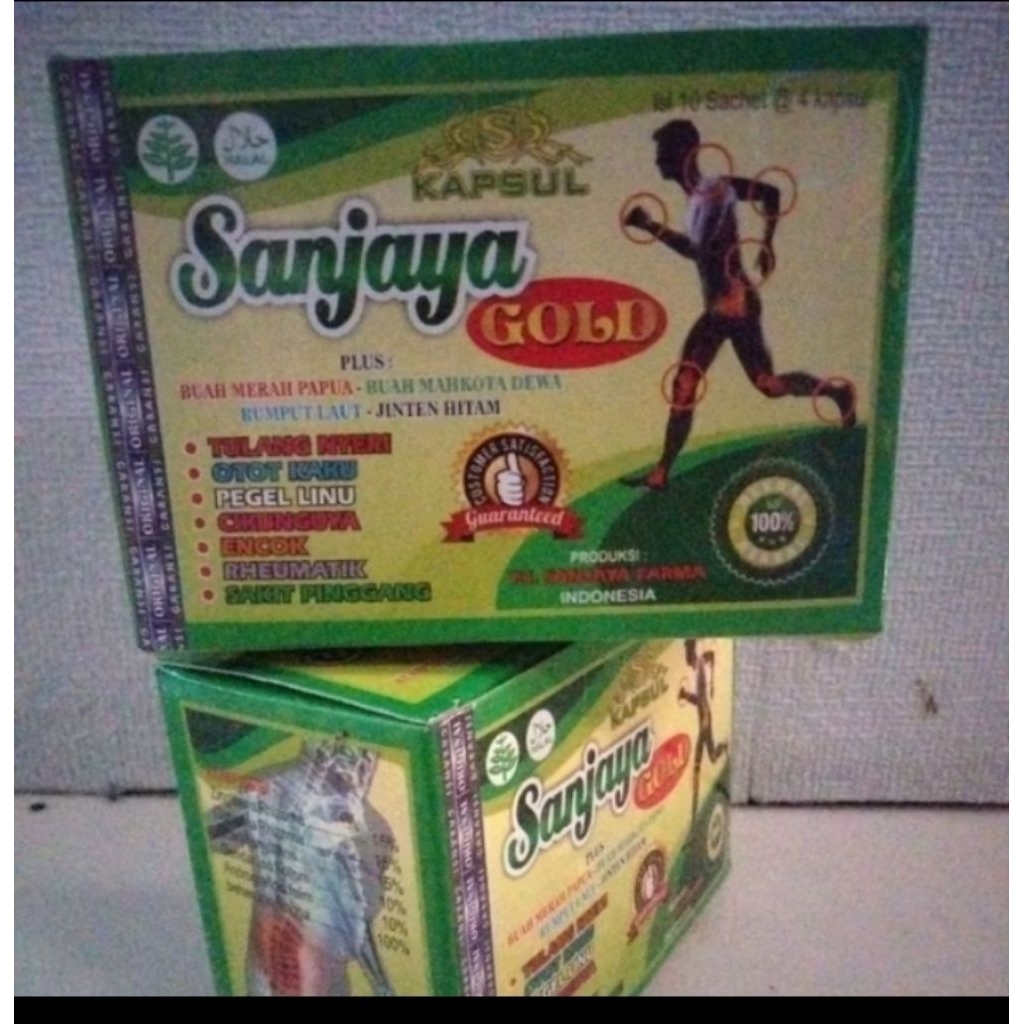 kapsul asam urat SanjayaGold