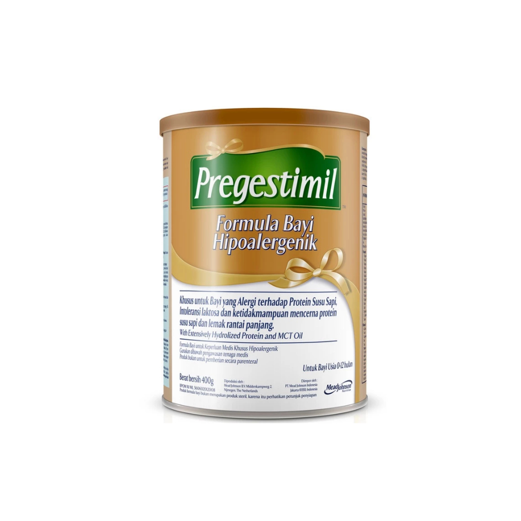 Pregestimil 400 g - Formula Bayi Alergi Susu Sapi Intoleransi Laktosa [Majapahit]