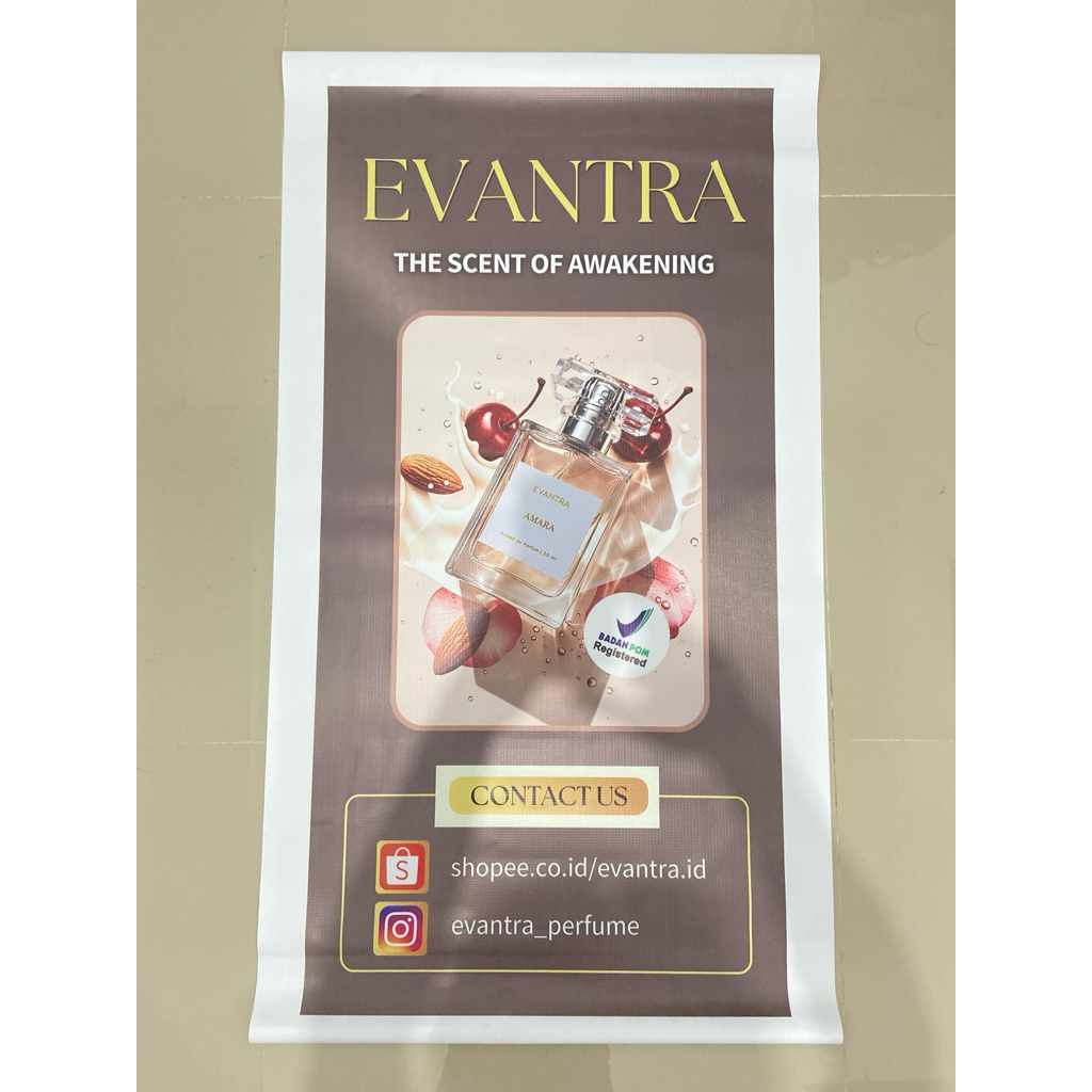 CETAK SPANDUK BAHAN MATTE KOREA PREMIUM
