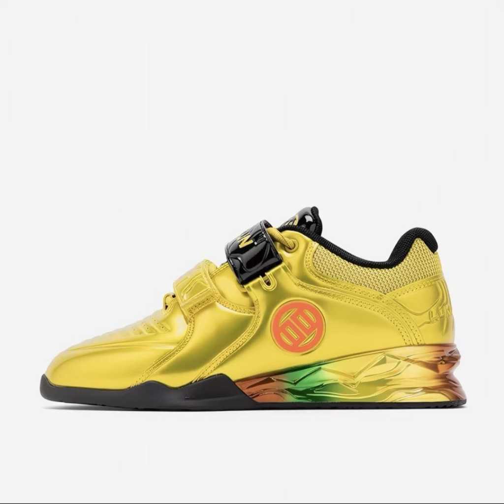 LXJ PowerPro Weightlifting Shoes Golden