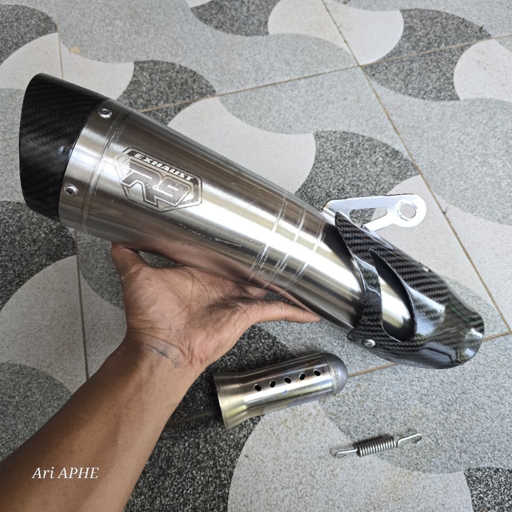 slincer silincer knalpot r9 h2 ss original