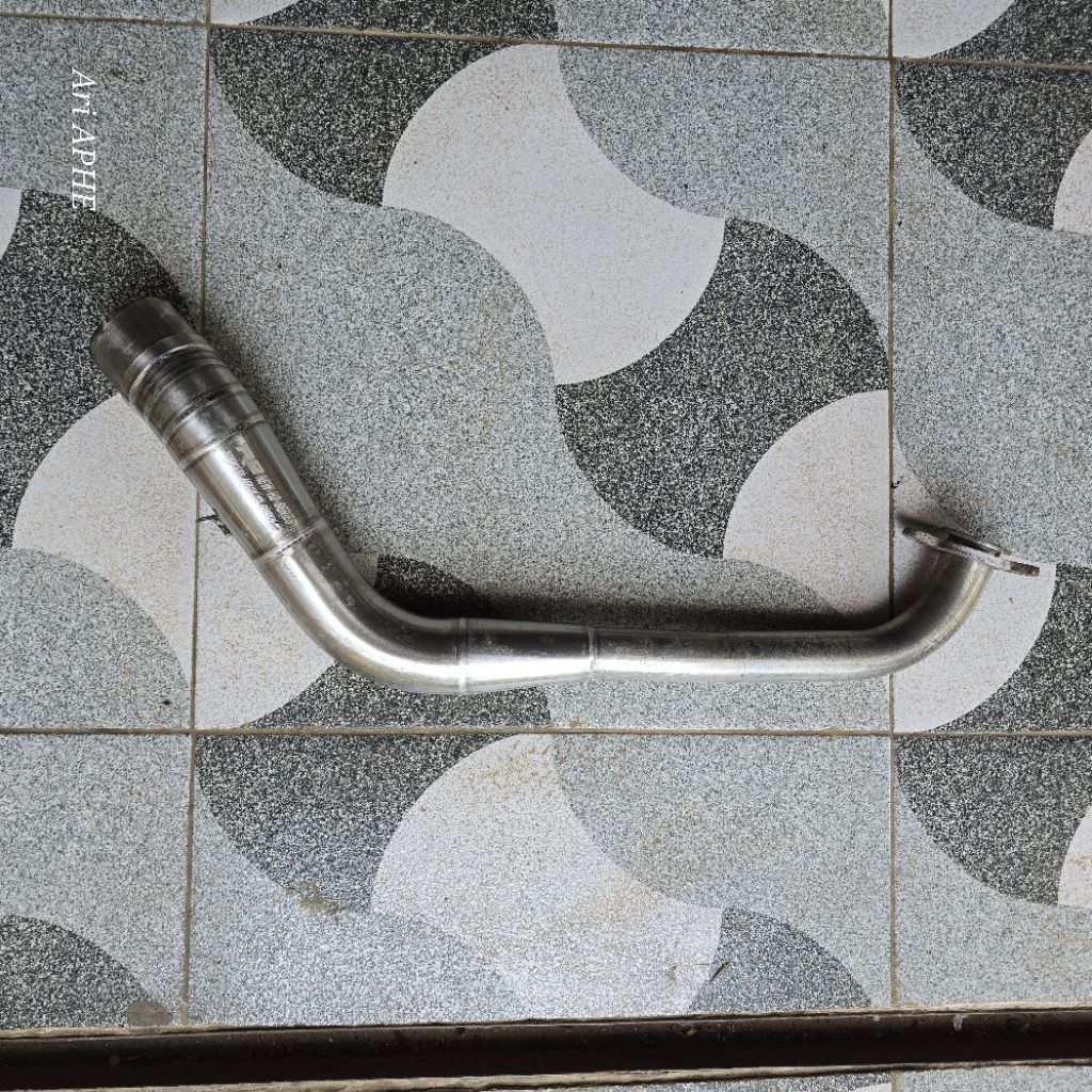 header pipa leher knalpot r9 original aerox 155 old