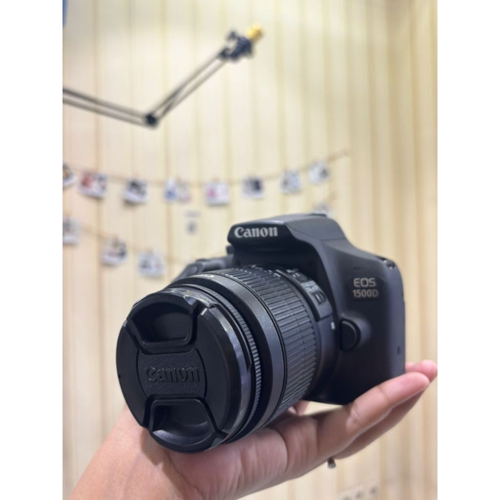 KAMERA CANON 1500D KIT 18-55MM SECOND - GARANSI 2 BULAN