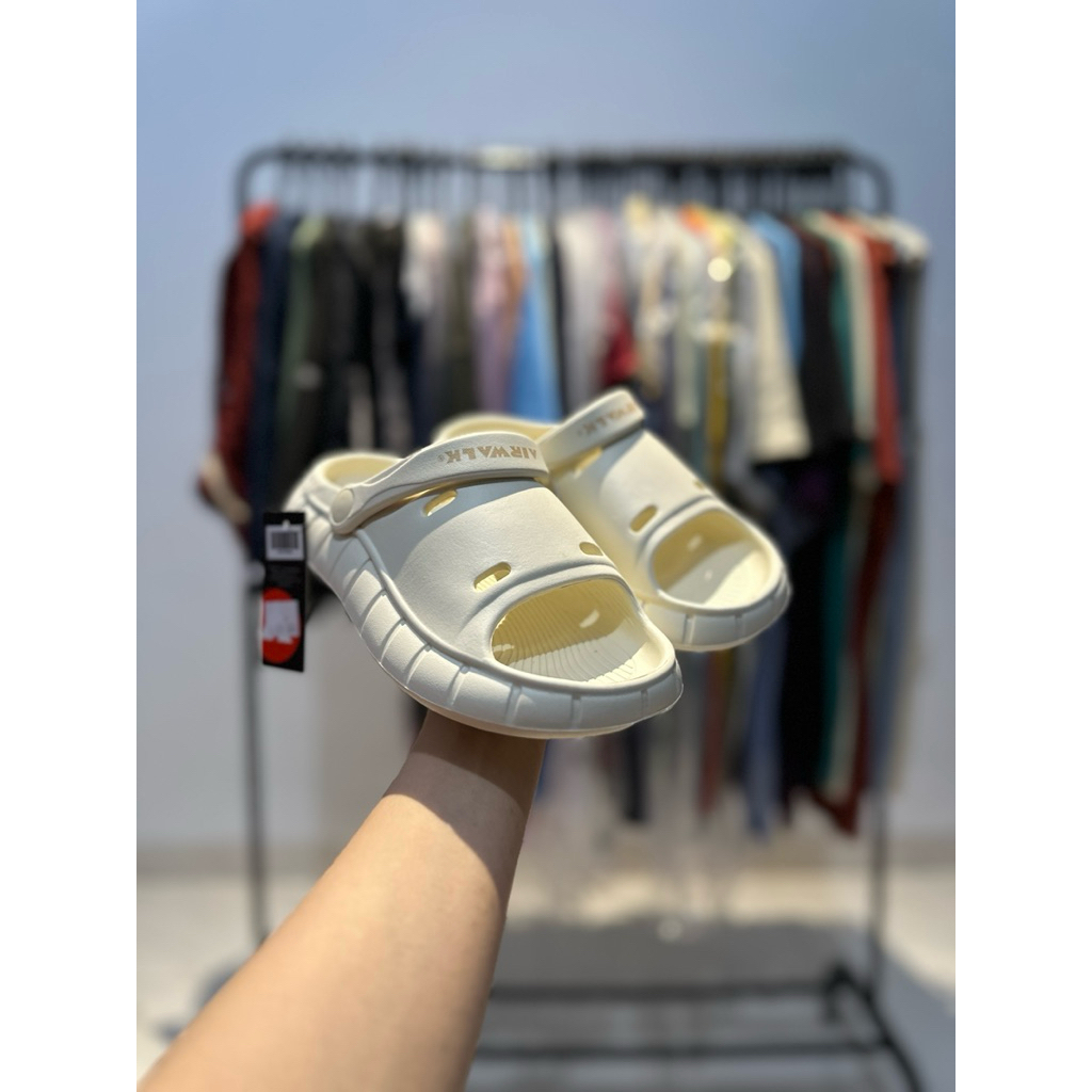 SANDAL ANAK SLIP ON AIRWALK CRIBY JR AIWSK240718H BEIGE ORIGINAL SENDAL AIRWALK