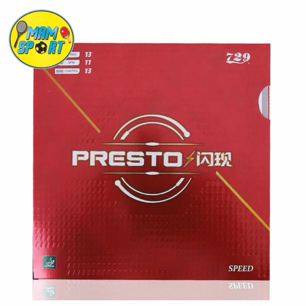 Karet Bet Pingpong Tenis Meja FRIENDSHIP 729 PRESTO SPEED Original