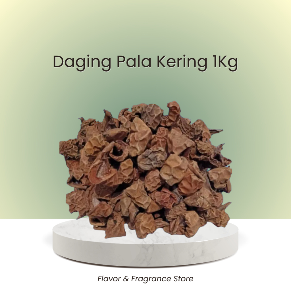 Dahing Buah Pala Kering 1kg Nutmeg