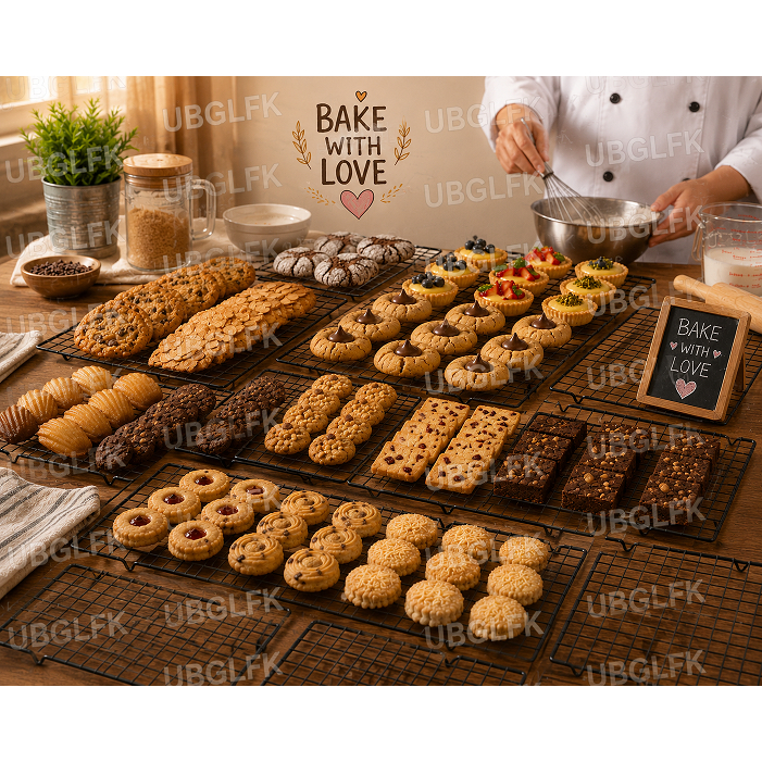 IMPORT Rak Cooling Pendingin Kue Roti Bahan Baja Karbon Warna Hitam Kualitas IMPORT CHEF OVEN DIY