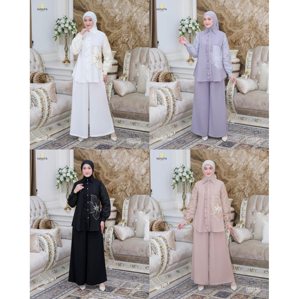 READY DELIYA SET CELANA TERBARU NINOS DESIGN ORIGINAL