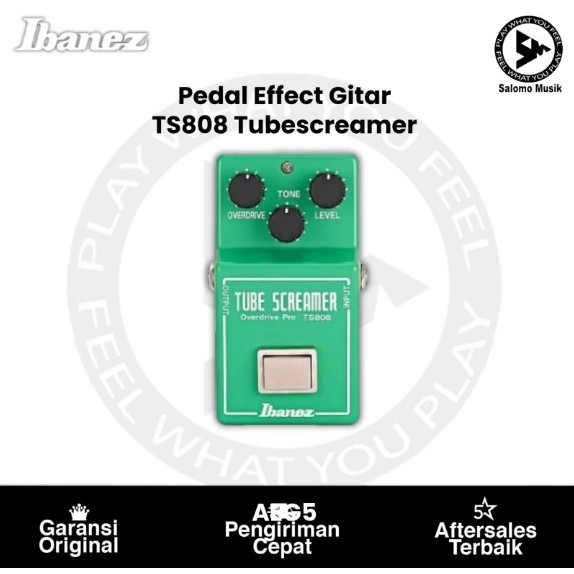 Ibanez TS808 Tubescreamer Guitar Effects Pedal Original