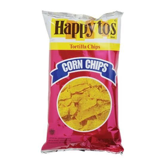 Promo Keripik Jagung Happy Tos  1 dus isi 16 - Rasa Merah, Gurih & Renyah