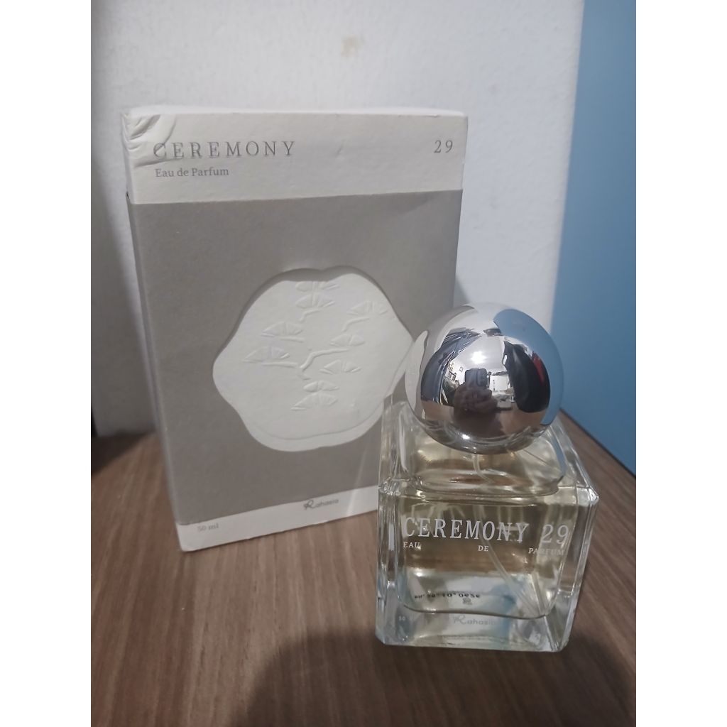 preloved parfum ceremony 29 rahasia fragrance 50ml