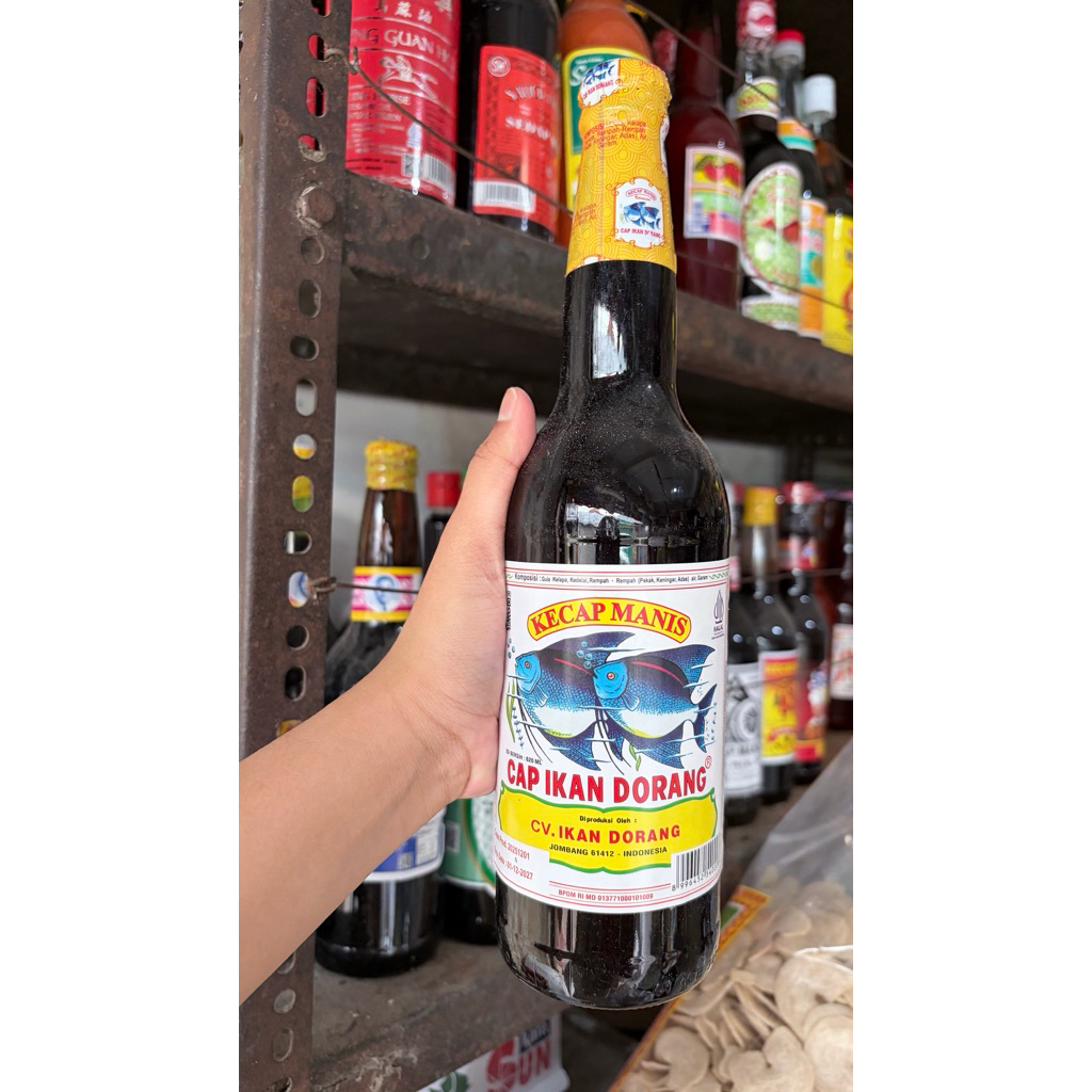 Kecap Manis cap ikan dorang 600ml
