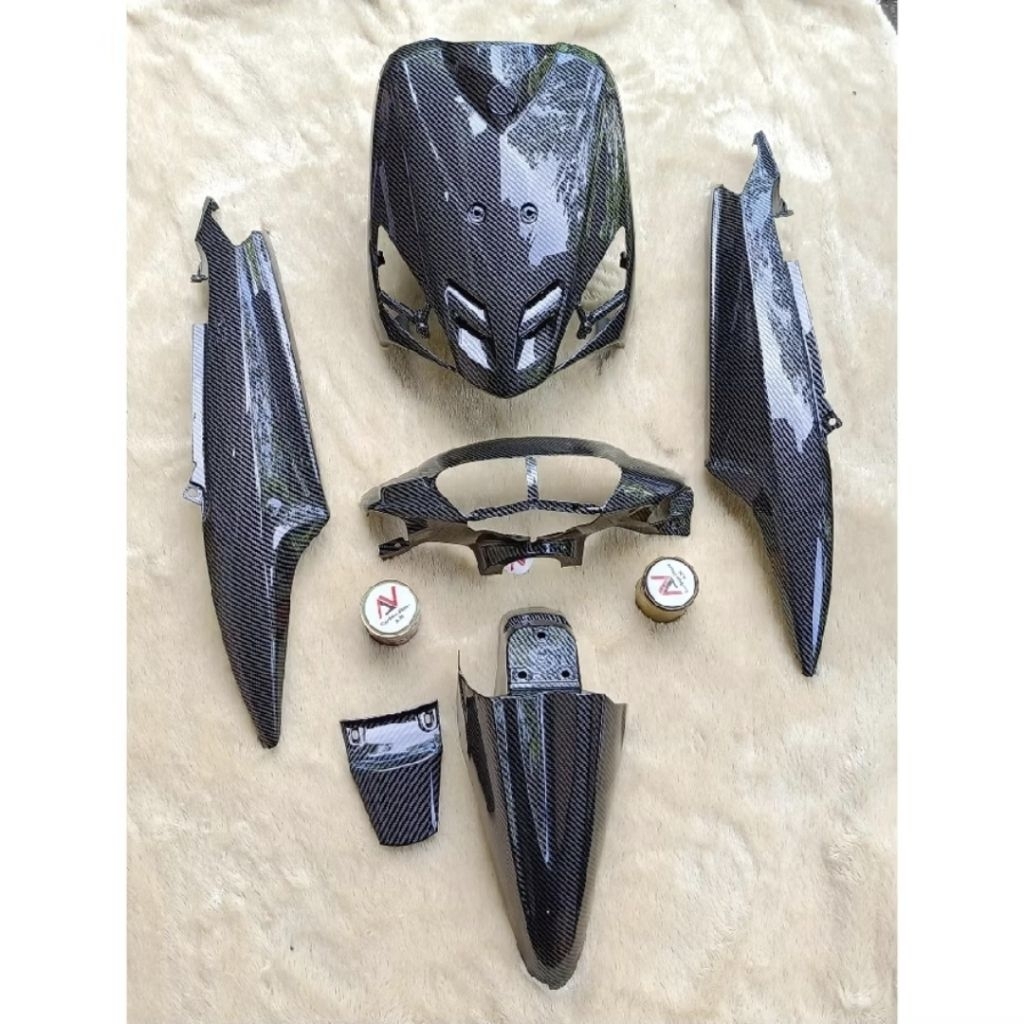 Full body halus mio sporty Full Karbon Celup - Carbon WTP