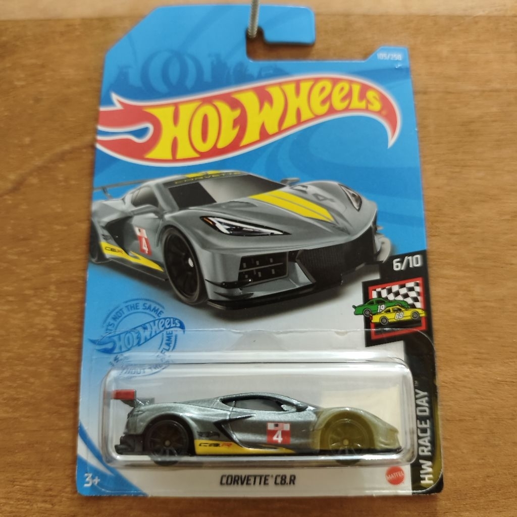 Hot Wheels Corvette C8.R - Grey