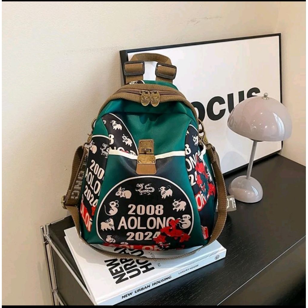 Ayara bag green by aolong