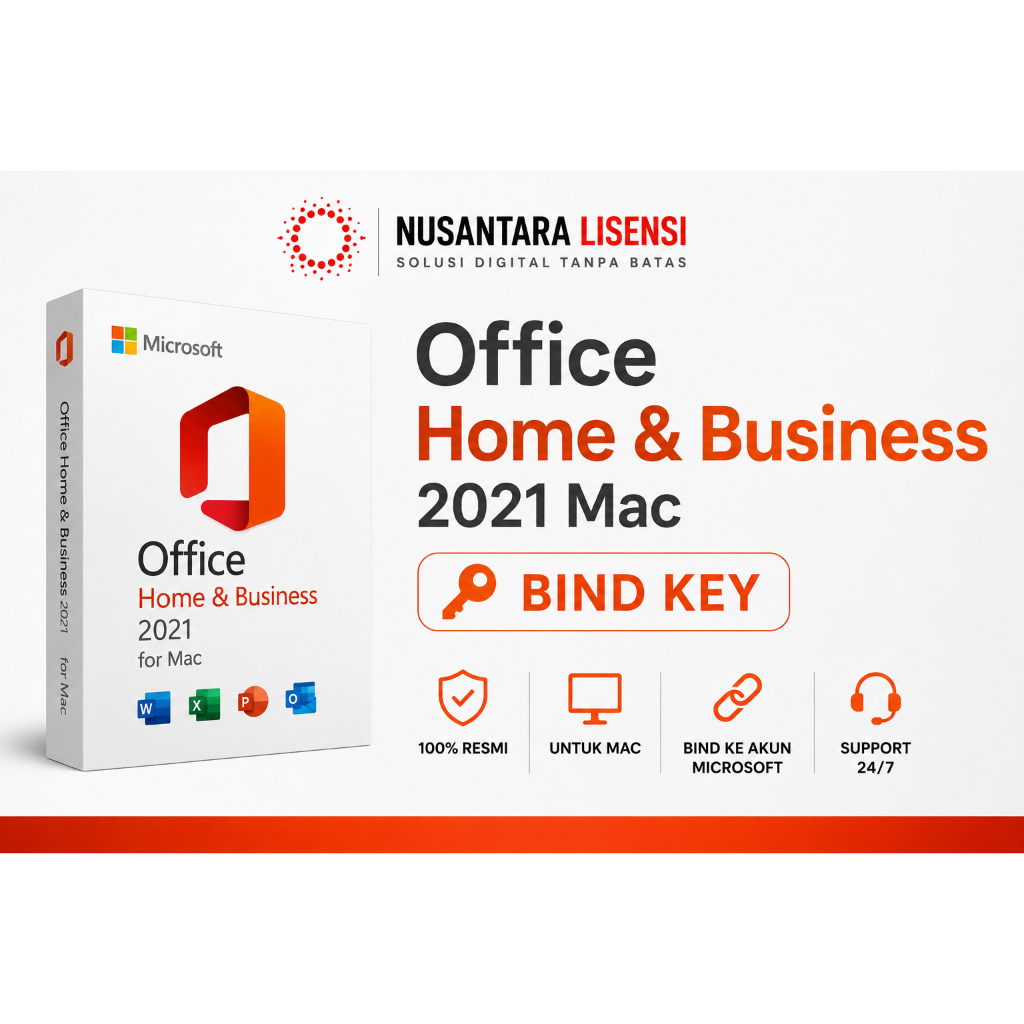 Office 2021 home & business Mac (BIND KEY)
