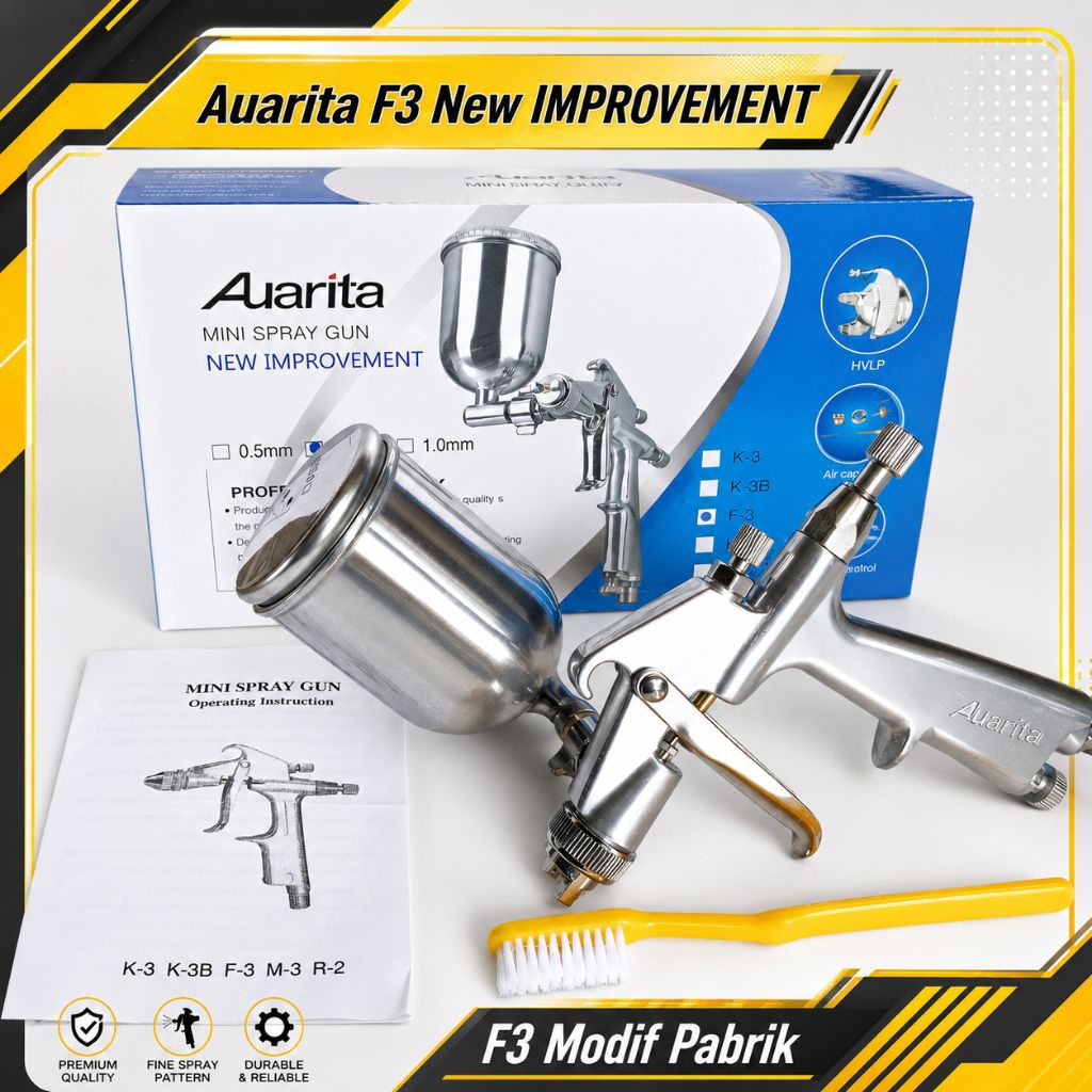 Spray Gun Auarita F3 New Modif