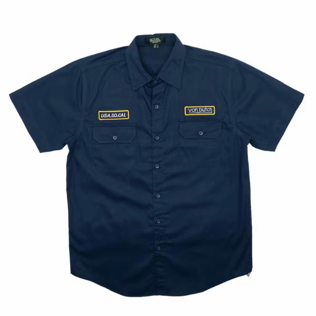 Von Dutch Workshirt 1785 Navy Blue