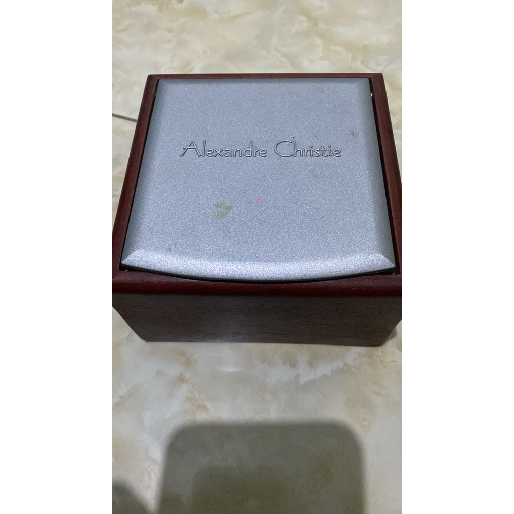 Jam Couple Alexandre Christie Original AC 6223 MC & AC 6225 BF Stainless