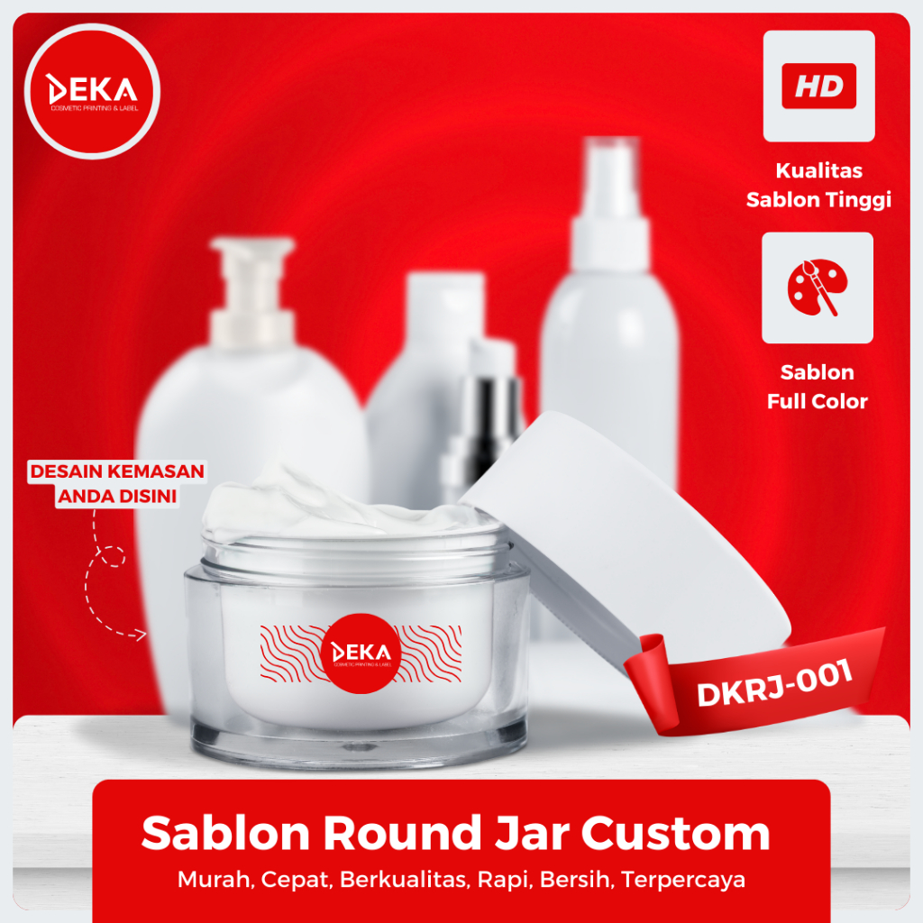 Sablon Botol Kosmetik dan Parfum
