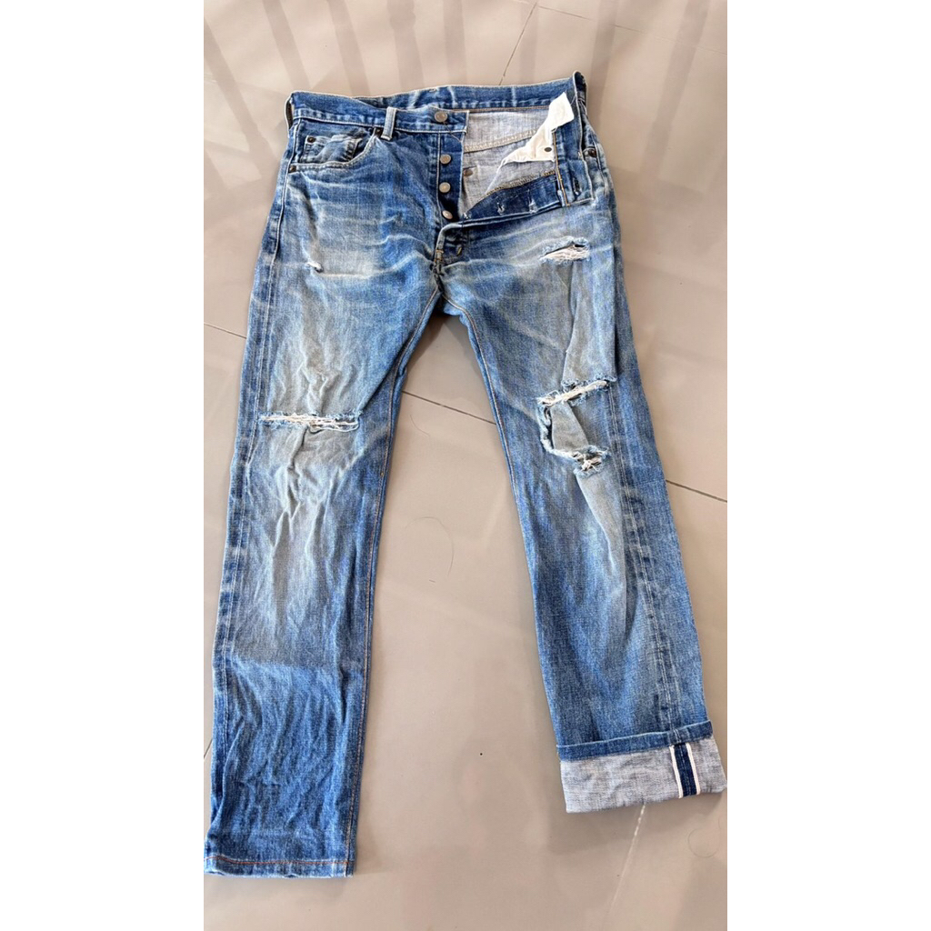 Levis 503 Big E selvedge