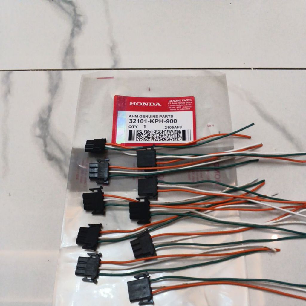 paket socket 3 pin motor untuk semua motor Honda
