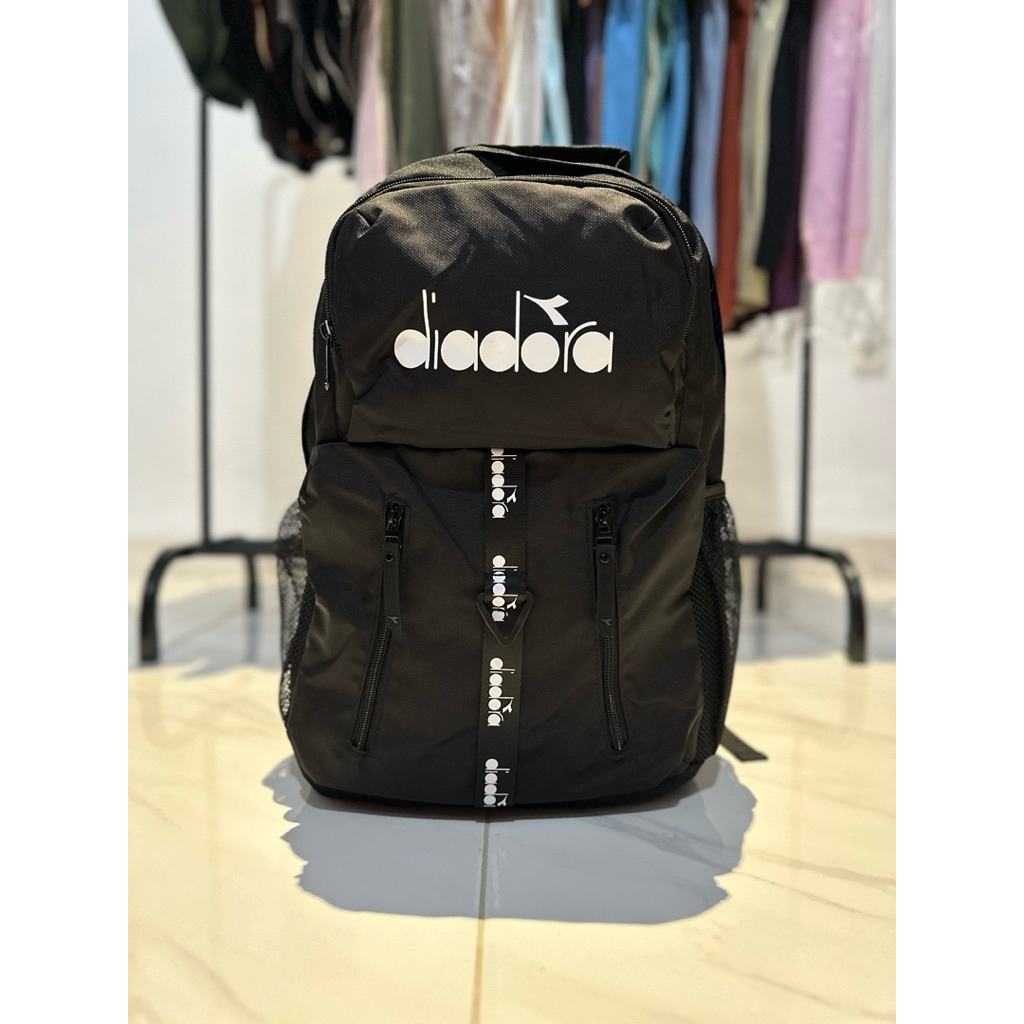 TAS RANSEL UNISEX DIADORA POLLO BACKPACK BAG DIABP250703B BLACK ORIGINAL