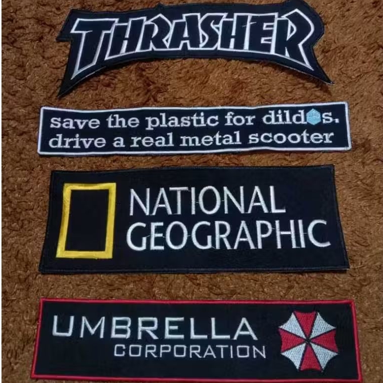 Patch Bordir brand,logo sponsor, emblem bordir komputer,patch bordir