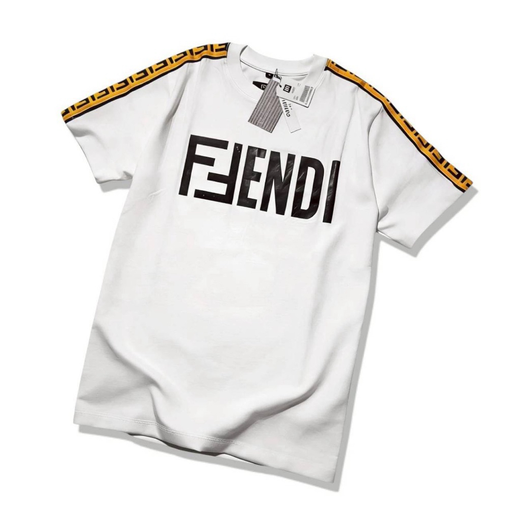 Kaos Distro Fendi Cotton 24s original 100% Premium Quality Unisex