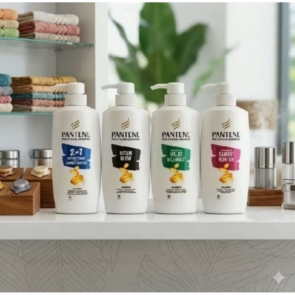 Pantene shampoo anti ketombe dan perawatan rambut rontok 400ml