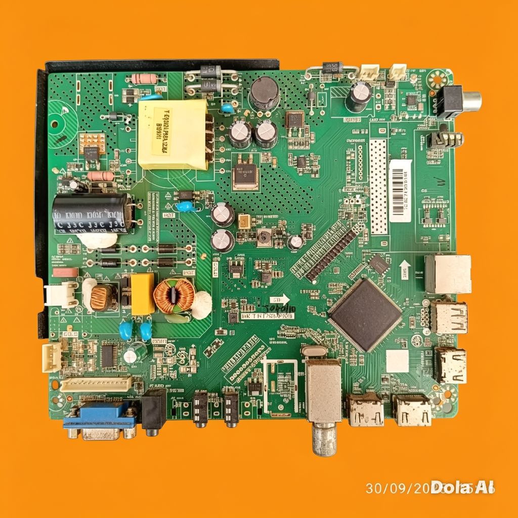 mb Mainboard asli cabutan led tv televisi AKARI LE-32V995M LE-32V99SM normal