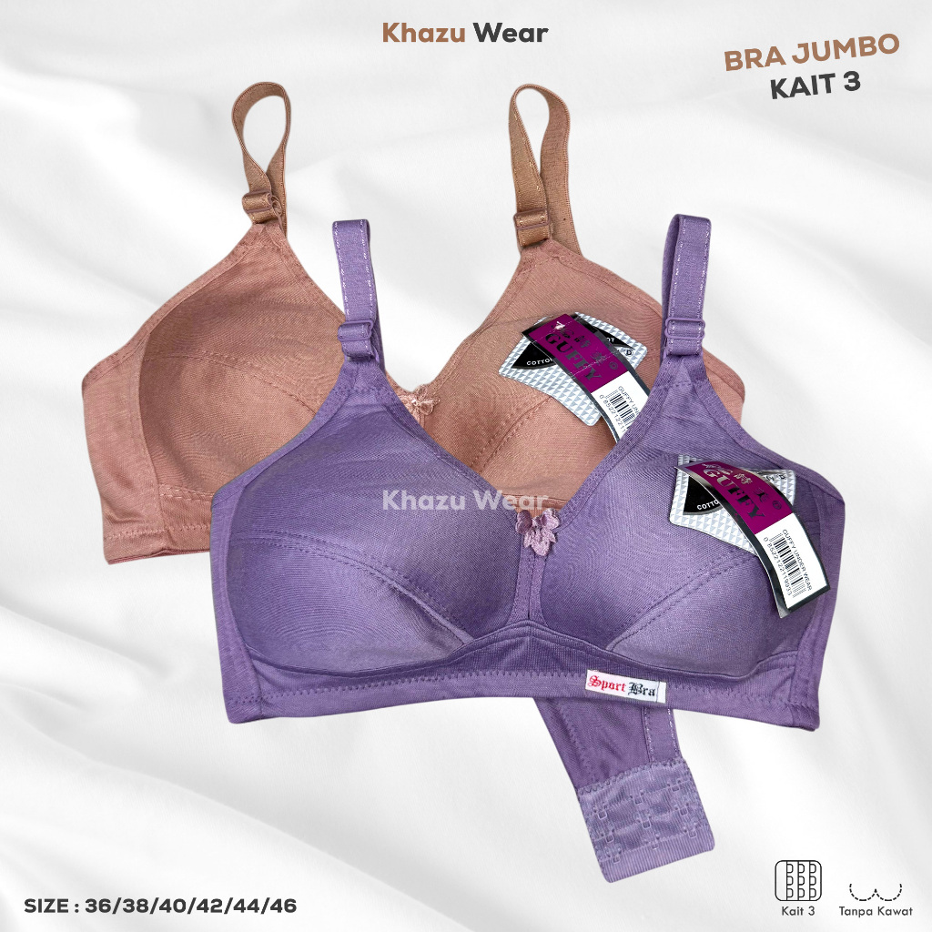 BH Sport Bra Jumbo Kait 3 | BH Wanita Besar Jumbo