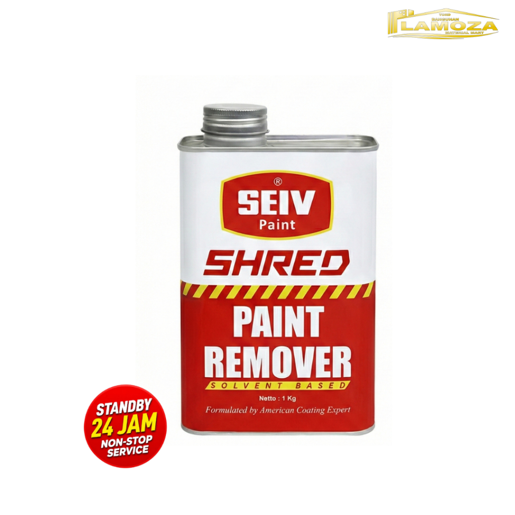 SEIV Shred Paint Remover Pengelupas Cat 1 Liter