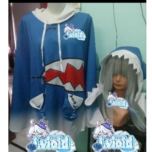 FULLSET GAWR GURA , COSPLAY GAWR GURA, COSTUME GAWR GURA