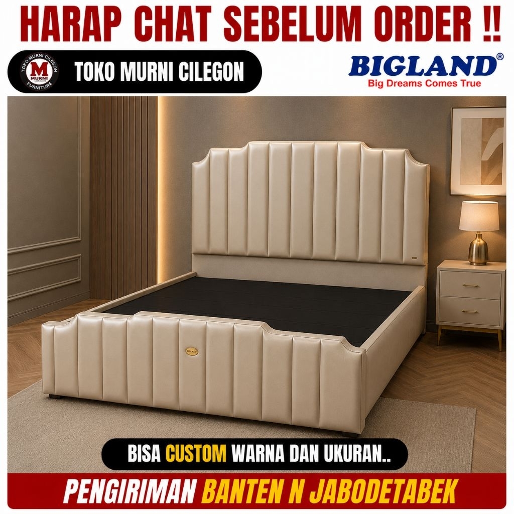 Bigland divan dan sandaran (free ongkir cilegon serang kota)