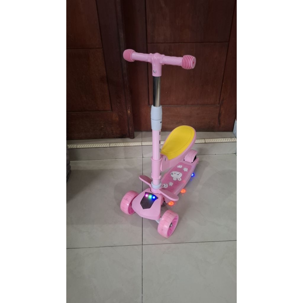 Skuter Anak Pink EXOTIC HB 206