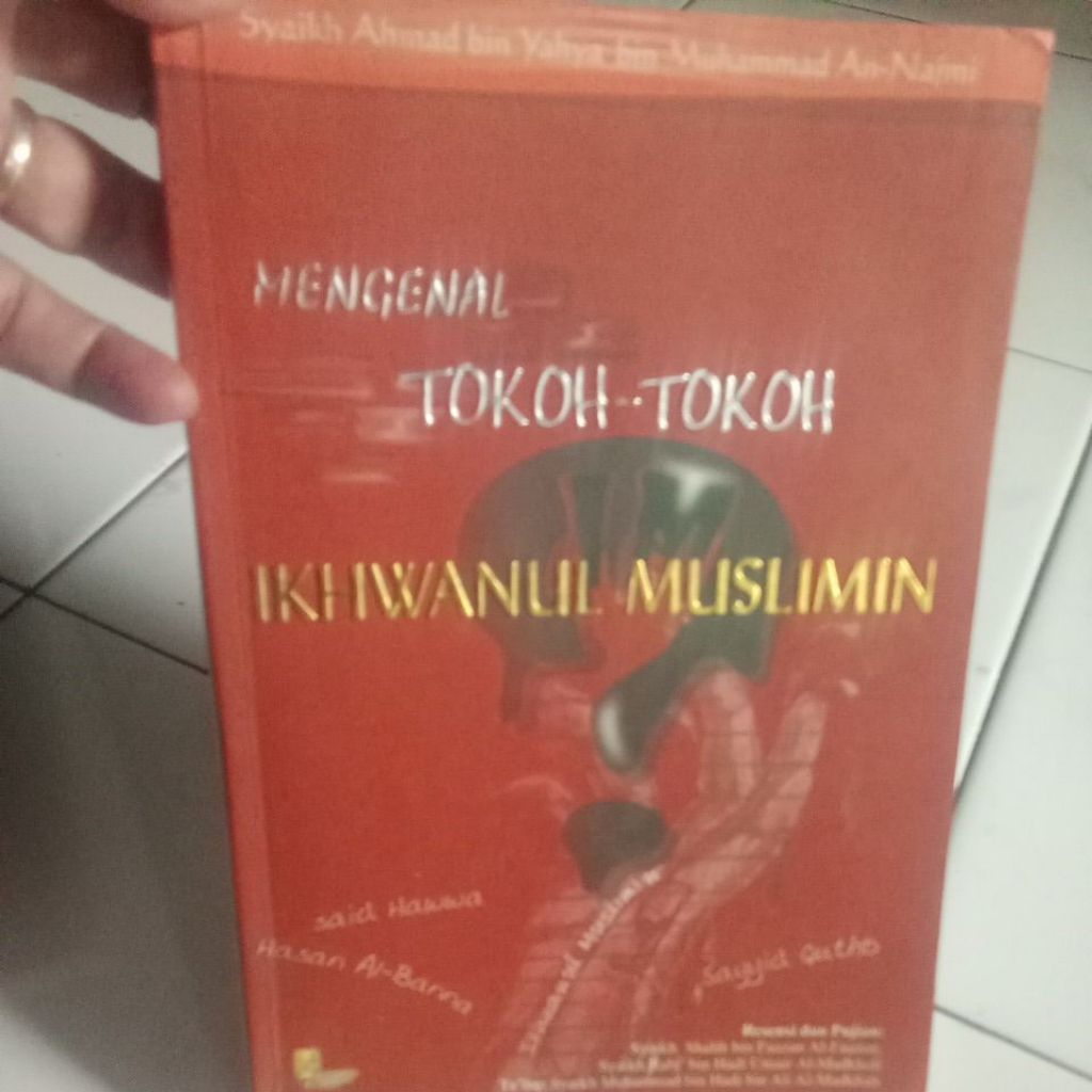 buku Mengenal Tokoh tokoh Ikhwanul Muslimin