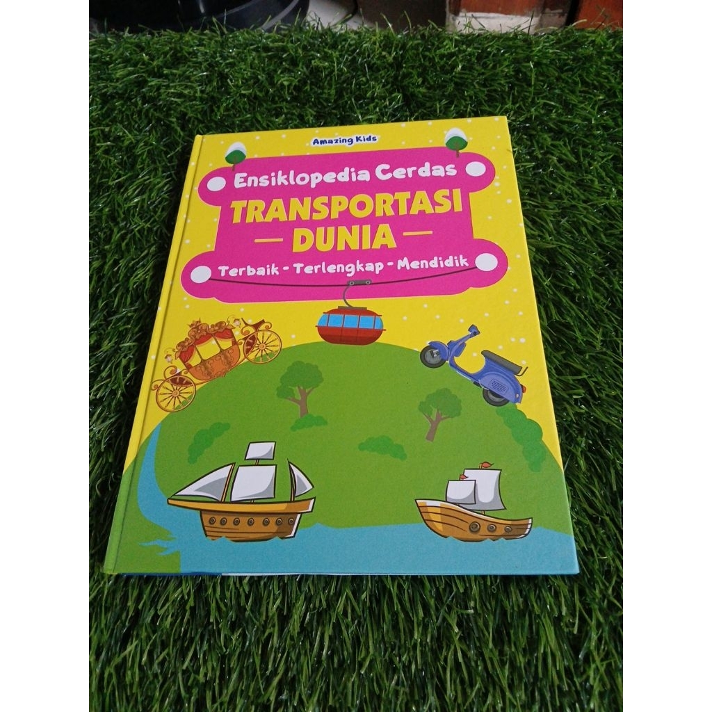 buku ensiklopedia cerdas transportasi dunia
